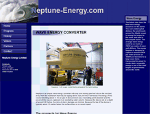 Tablet Screenshot of neptune-energy.com